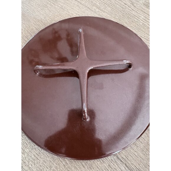 Vintage Dansk Kobenstyle 1970's 2QT Casserole Dish Lid Brown Model#712 CLEAN - Picture 9 of 13